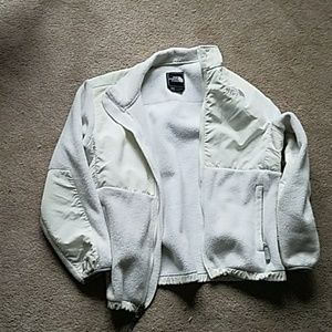 A White North Face Jacket